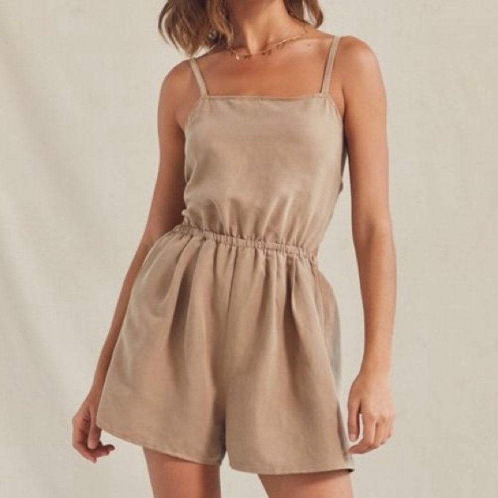 Urban Renewal Remade Tie-Back Romper